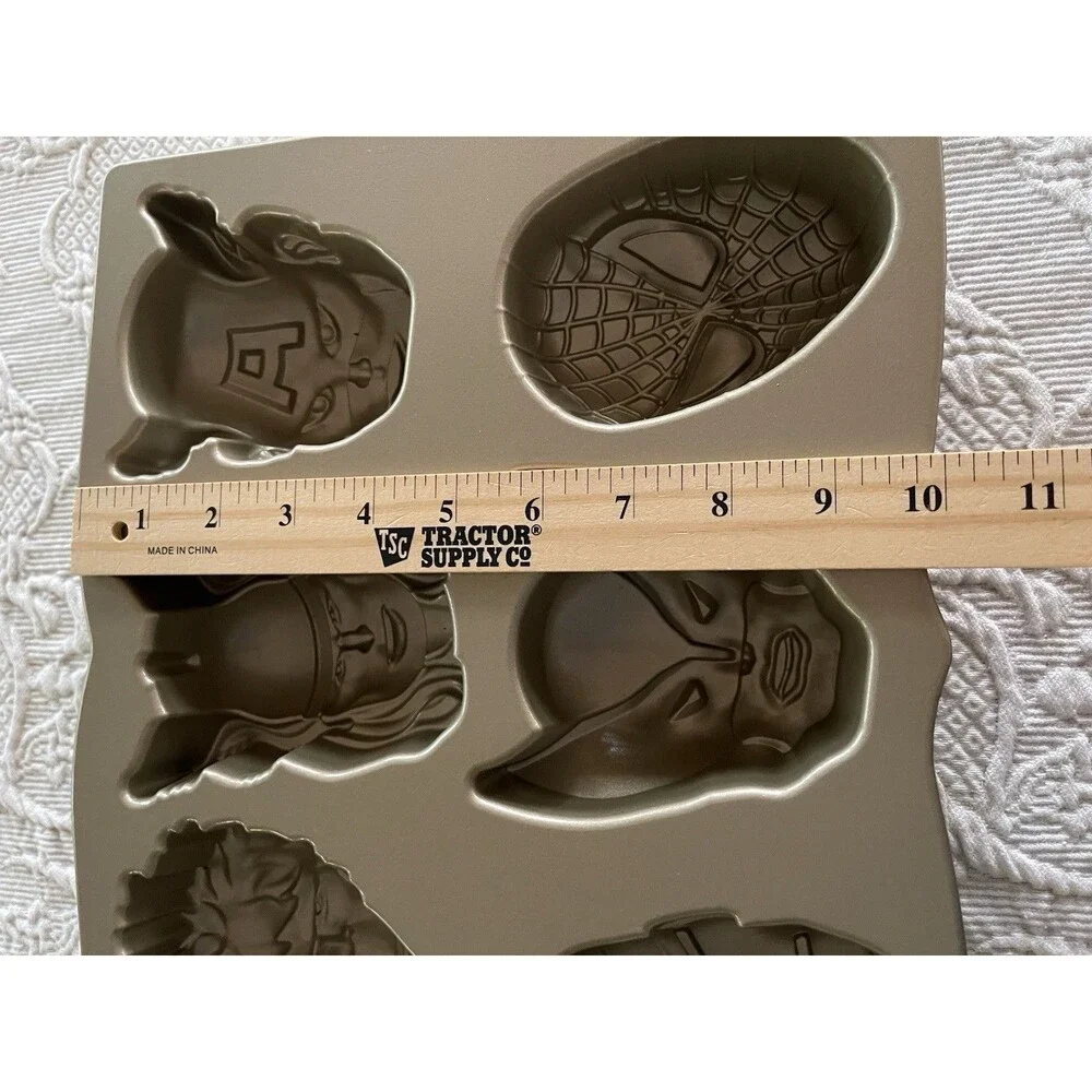 Nordic Ware Marvel Avengers Cakelet Bake Pan 6 Superhero Faces